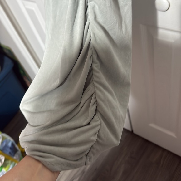 Express sage green knit casual dress size XL - Picture 7 of 9